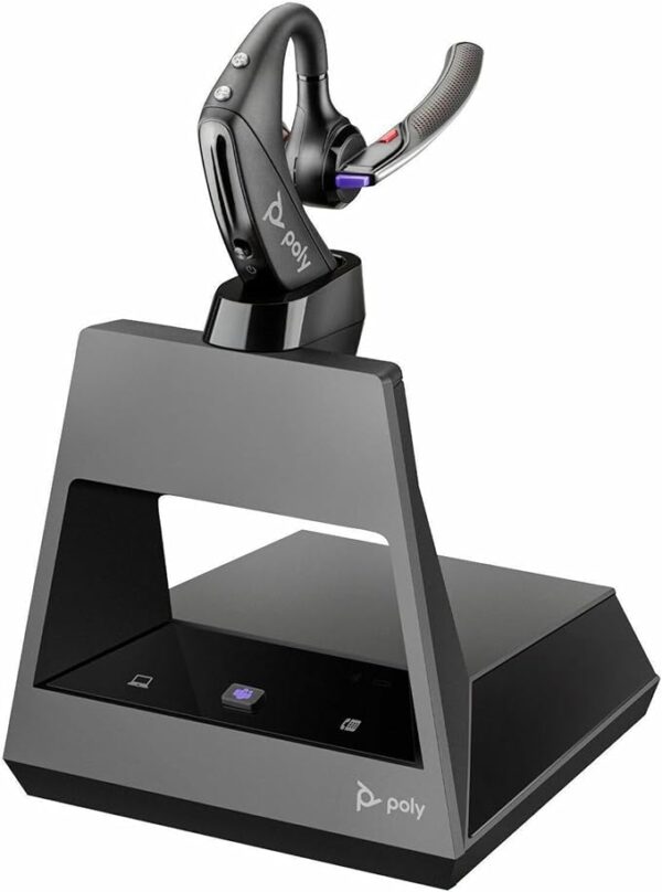 Plantronics - Voyager 5200 Office(Poly) - Bluetooth Over-the-Ear (Mono) Headset