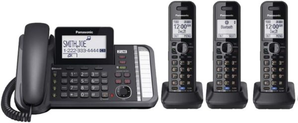 Panasonic KX-TG9582B + 1 KX-TGA950B 2-Line